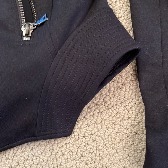 Tahari Moto Kitty Jacket Black - Picture 6 of 11